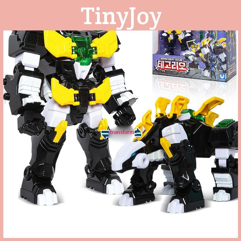 Mini Special Forces Super Dinosaur Power 2 Beast King Power 4 Transforming Mech Armor Children's Toy Abs Material