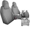 Geely Boyue 2026 Full Coverage Breathable Suede Seat Cover and Cushion