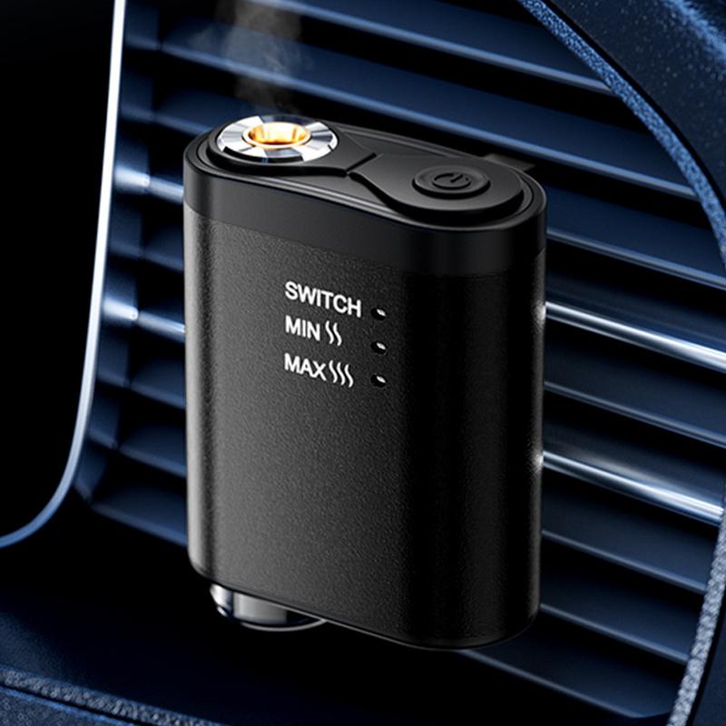 Auto Electric Air Diffuser Aroma Car Air Vent Humidifier Mist Aromatherapy Car Air Freshener Perfume Fragrance Car Accessories