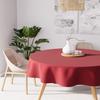 Nappe Anti-tâches Ronde 180 Cm ALIX Rouge
