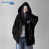 JEANSWEST 2025 Женский свободный худи на молнии