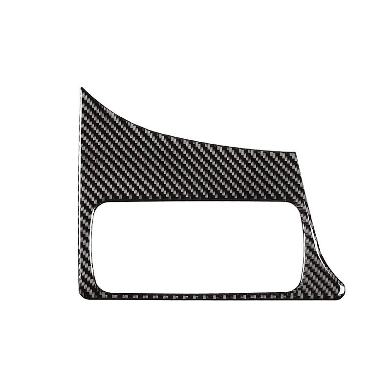For Smart 453 Fortwo Forfour Headlight Adjustment Switch Panel Cover Trim Carbon Fiber Styling Interior Decoration