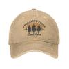 AYellowstone Потертые джинсовые бейсболки Потертая джинсовая кепка-snapback Логотип Ranch Gold Кепки для активного отдыха и бега Безструктурные кепки Ha