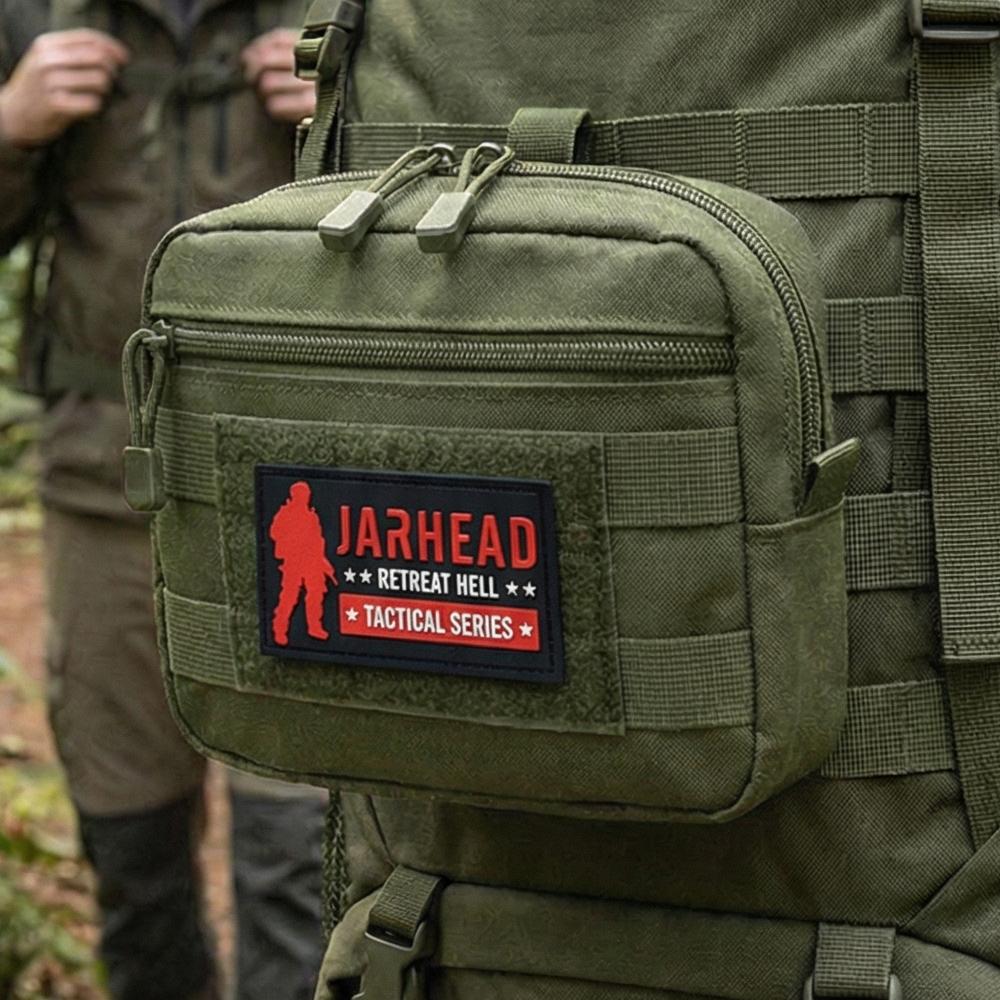 Outdoor EDC Hunting Molle Pouch Tactical Waist Pack Outdoor Tools Bag Nylon Portable Men Toiletry Bag With Patche For Hiking
