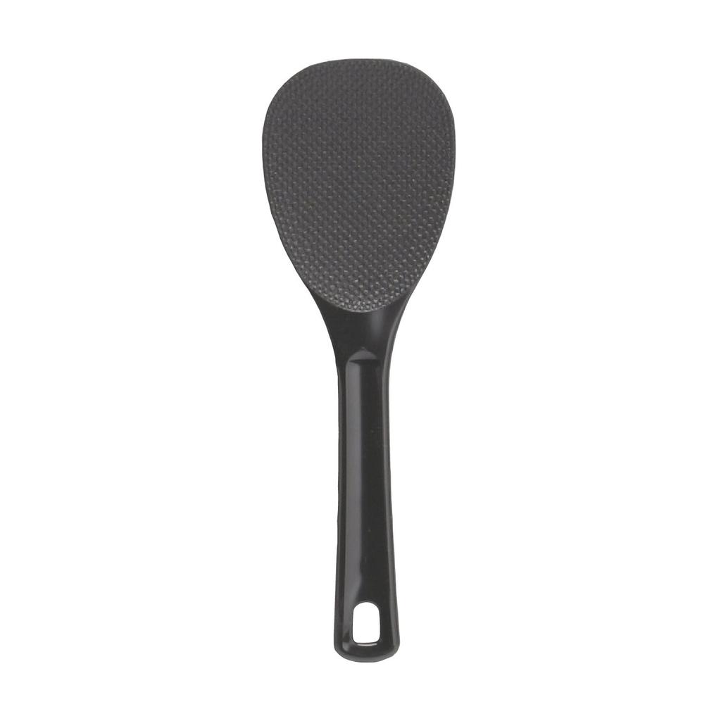 Akebono Sangyo Black Rice Paddle, 24cm, Blister Case, Made In Japan, Commercial Use, Double-Embossed Design for Non-Stick Rice, Magic Rice Paddle,