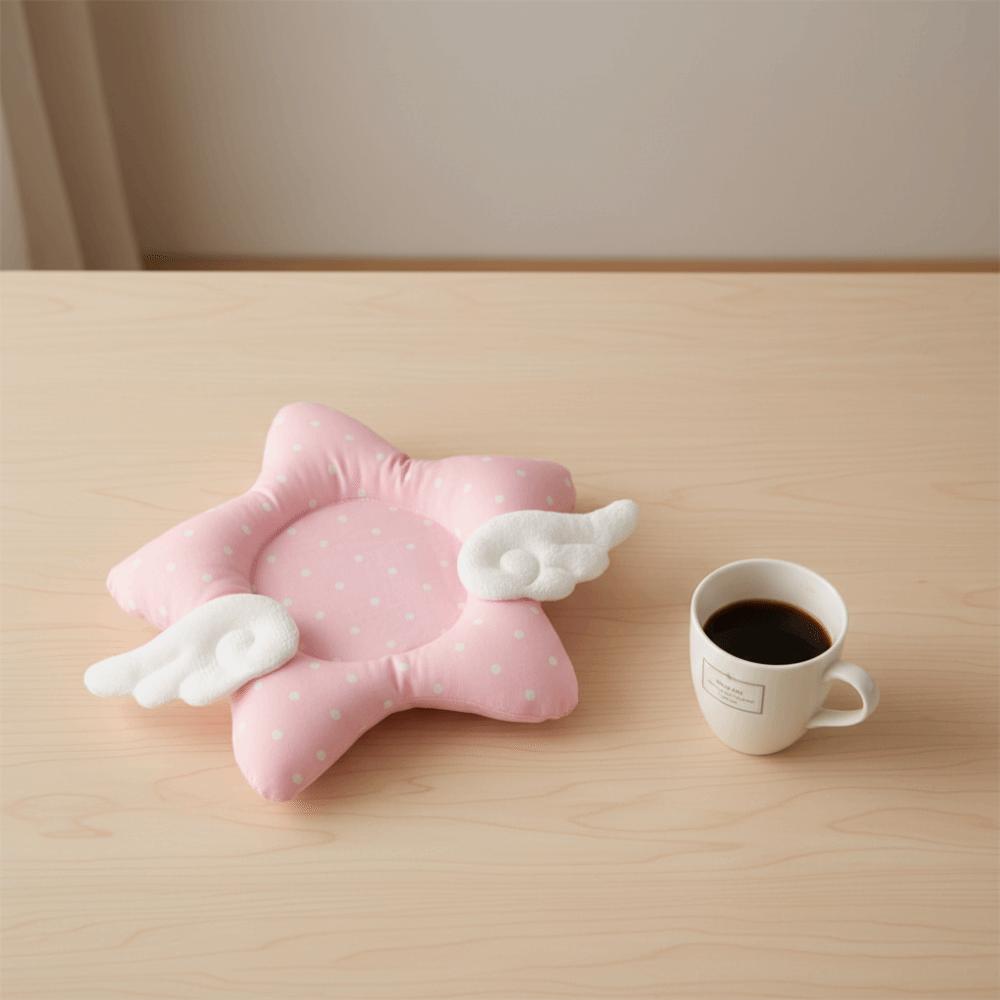 Dot Pattern Korean Star Wings Coaster Thickened Table Mat Placemat Insulated Cup Mat  Photo Props
