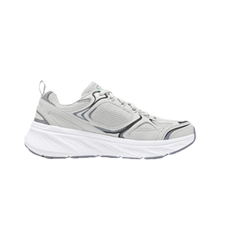 Skechers Edgeride Удобные Износостойкие Низкие Повседневные Кроссовки Мужские Серые 232844-GRY