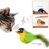 Interactive Toys for Hanging Cats, Squeezing Appearance Simulation, Plush Cats, Teasing Toys with Feathers, Catnip, Kitten, Bird Toy