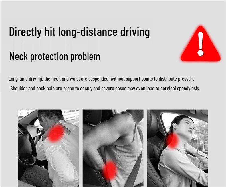 Universal Headrest & Lumbar Support for BYD: Seagull, Destroyer 05Plus, Han, Qin, Tang, Song Pro, Seal, Dolphin