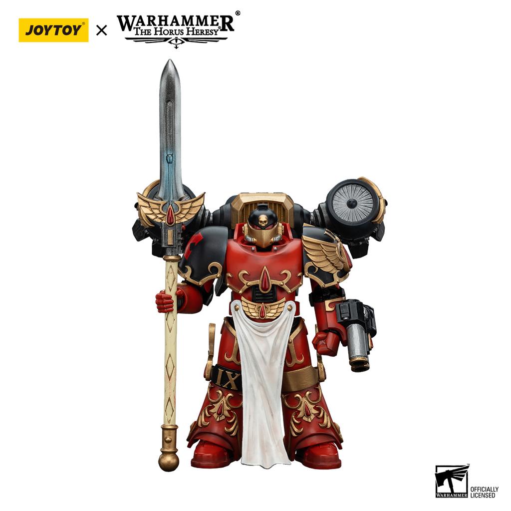 JOYTOY Warhammer 40k 1/18 Фигурки Действия Аниме 12.1см Кровавые Ангелы Когорта Рассветного Дозора Чемпион Рассветного Дозора
