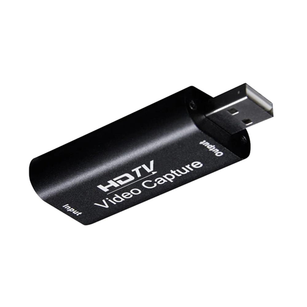 HD 4K Video Capture Card USB 3.0 2.0 to HDTV Video Grabber Record Box For PS4 Game DVD Camcorder Camera Recording Live Streaming