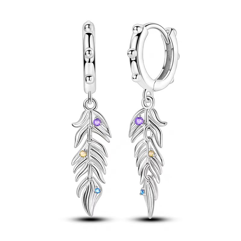 New Earrings DIy Style Earrings High-end Niche Design S925 Silver Earrings, Personalized Jewelry Gift
