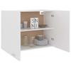 Lyon Wall Mounted Cabinet White 80 x 31 x 60 cm Engineered Wood