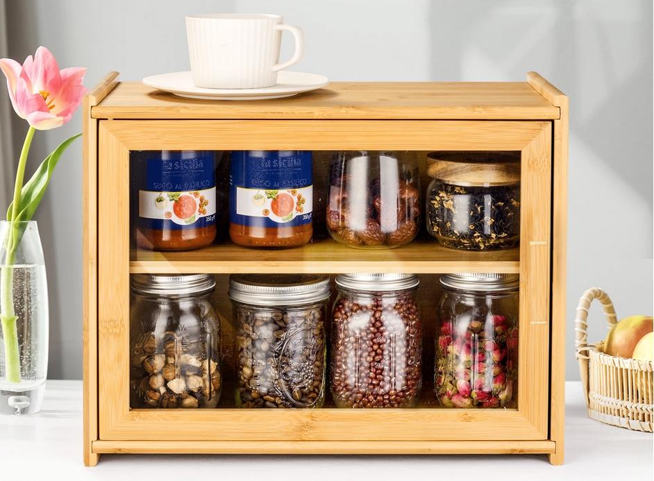 Pierre Bamboo Bread Bin