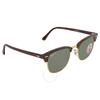 Ray Ban Clubmaster Classic Polarized Green Classic G 15 Унисекс Солнцезащитные очки RB3016 990 58 51