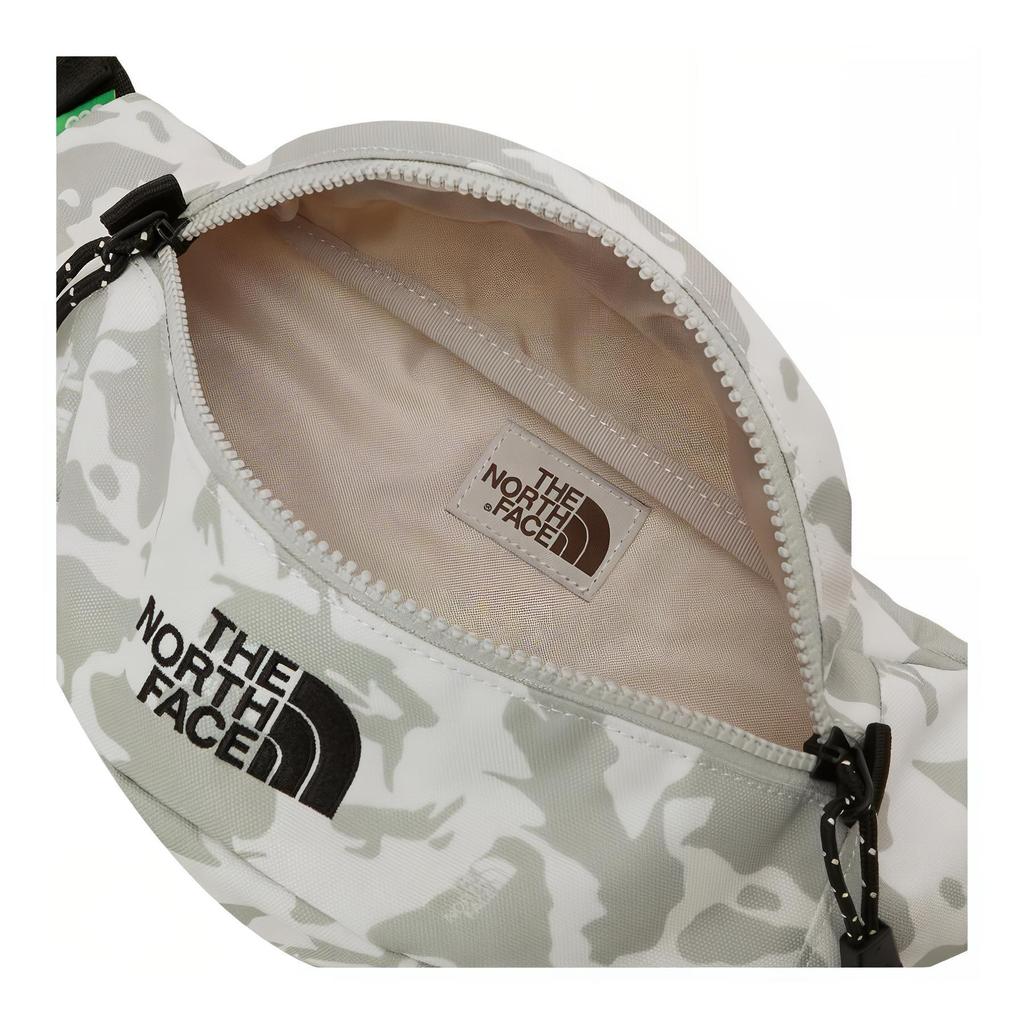The North Face 4,4 л Сумка через плечо на пояс с принтом логотипа, уличная сумка, унисекс, светло-бежевая NN2PP71L
