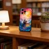 Масляная живопись парусник Чехол для телефона для iPhone 17,16,15,14,13,12,11 Plus,Pro Max,XS,Мягкий силиконовый черный чехол