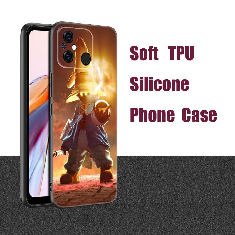 Game Final Fantasy Black Silicone Phone Case For Xiaomi Redmi 7A 8A 9A 10A 11A 9C 10C 12C 13C 11 Prime A1 A2 + 12 4G Note 9T 12R
