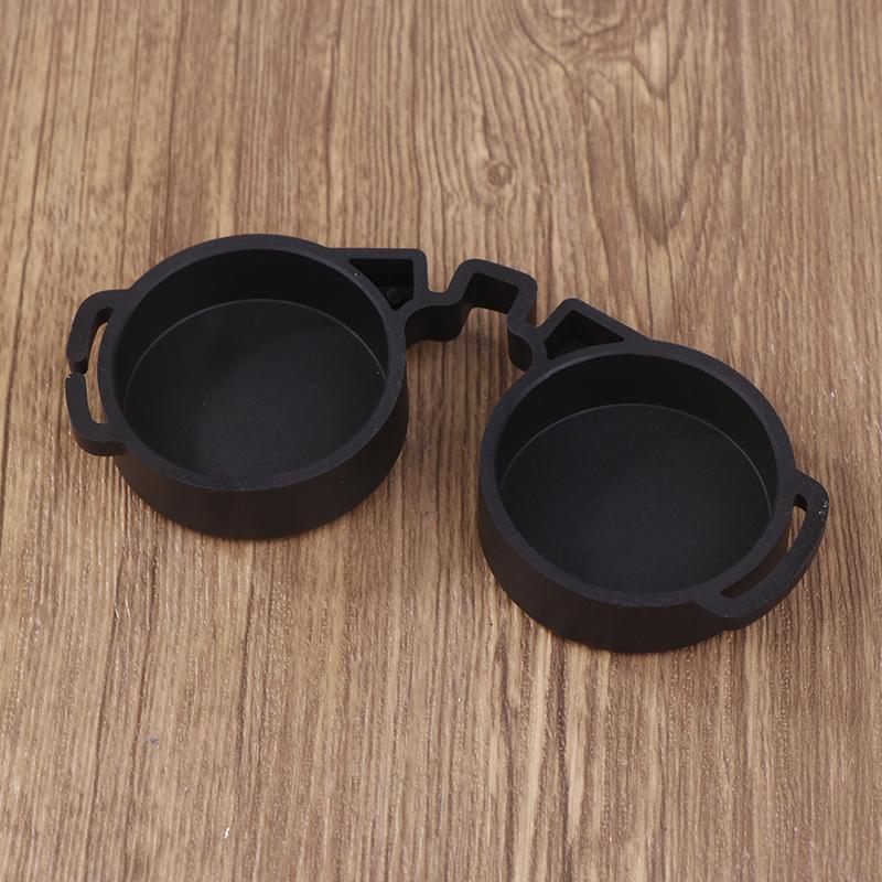 Durable 42mm/50mm Rubber Objective Lens Caps, Protects Binocular Eyepiece Lens