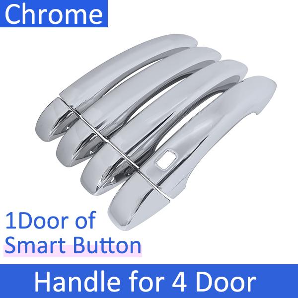BGX1 for Renault Megane 4 MK4 IV 2016 2017 2018 2019 2020 Chrome Door Handle Cover Car Styling Accessories Protective Film Stickers