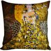 G0309 Hot Sale Gustav Klimt The Kiss Square Pillowcase Custom Zippered Cushion Pillow Cover Case 45x45cm
