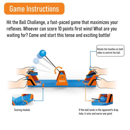 Волейбольный бросок для 2 игроков Игрушка Тренировка координации глаз-рука Реакция Концентрация Футбольный Баскетбольный Бросковая Настольная игра Интерактивная настольная игра для детей