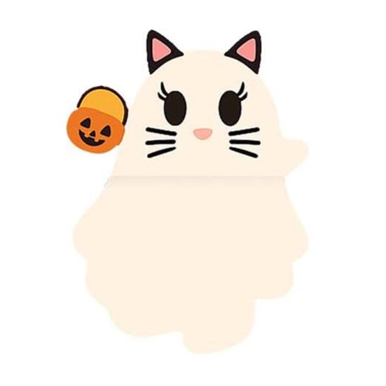 Halloween Ghost Phone Buddy Mini Phone Figure Surprise Toy Stick-on Cute Ghost Phone Topper Adhesive Cling Decoration for Smartphone