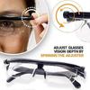 Adjustable Focus Eyeglasses for Near and Far Sight, Lightweight Reading Glasses for Women and Men