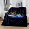 Space Exploration Earth Harmony Blanket Durable Comfort Suitable for Office Chair Bedding Seaside for All Seasons Warmthful Decor