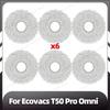 Compatible for Ecovacs T50 Pro Omni Replacement Main Side Brush HEPA Filter Mop Pads Spare Parts Accessories