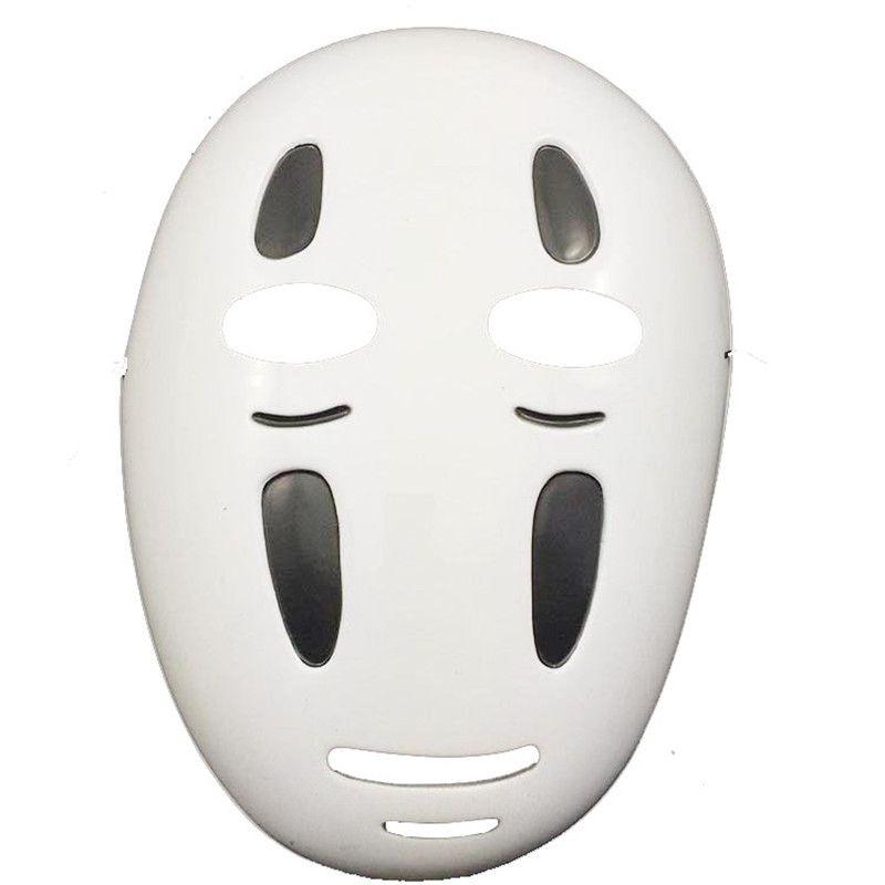 Костюм для косплея Человек Без Духовного Лица Одежда Длинная Мантия Маска Перчатки Полный Комплект