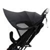 Sezu Stroller Sunshade Sunshade UV Protection A Type B Type Buggy Baby Buggy Folding Shade Goods Compact Lightweight Accessory Sun Shade Cover Black