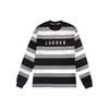 Jordan Sport DNA Striped Long Sleeve Sweatshirt Men Tops Black CV1143-010