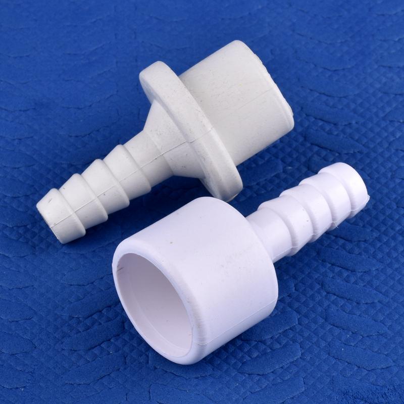 10 шт./лот пластиковый переходной тройник 8 мм 10 мм крестообразный 4-ходовой 5-ходовой соединитель 1/2" клапан ПВХ шаровой кран