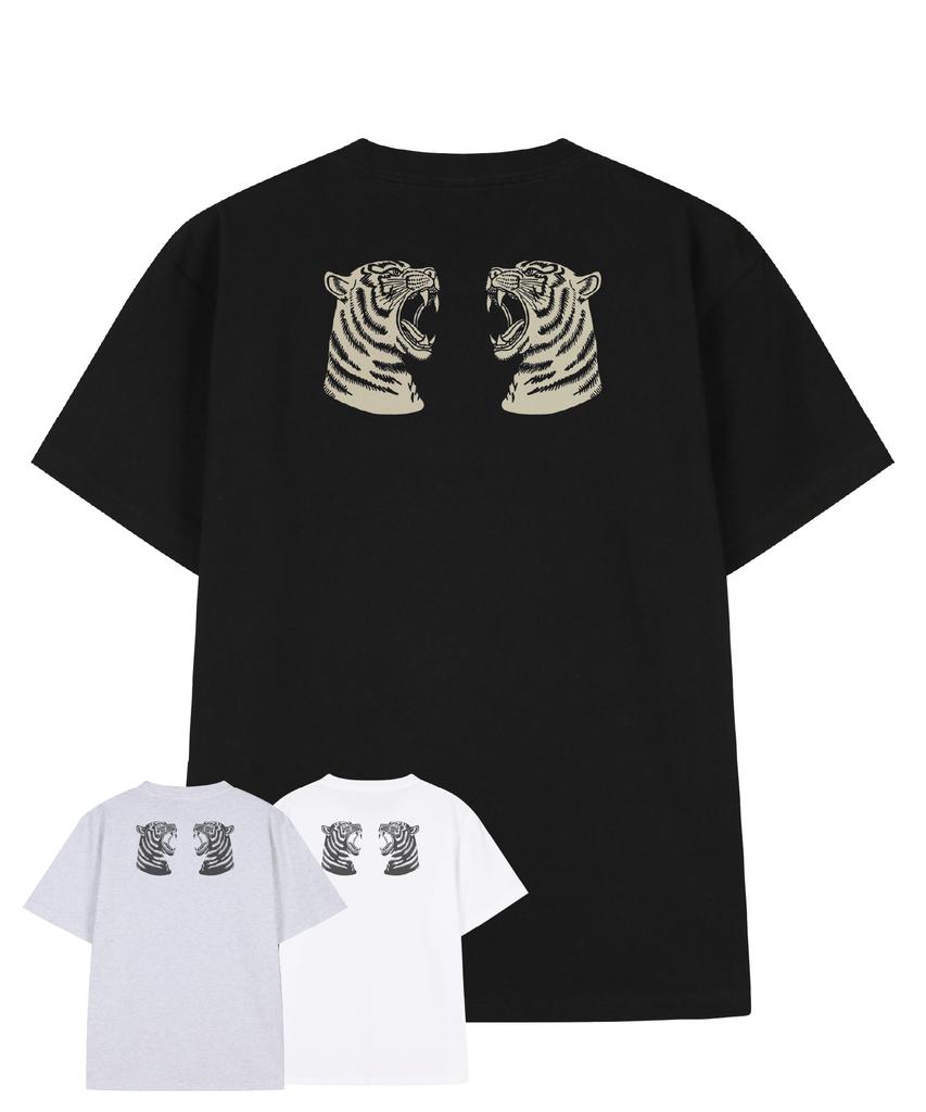 DRIFTOUT Double Pierce Tigers Short Sleeve T-Shirt (3 Colors)