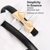 Bow Buckle Waist Belt Adjustable Fit Bow Buckle Belt Fashion Women's Belt  for Trousers