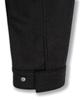 Beslow Cashmere Military Zip-Up Jacket Black