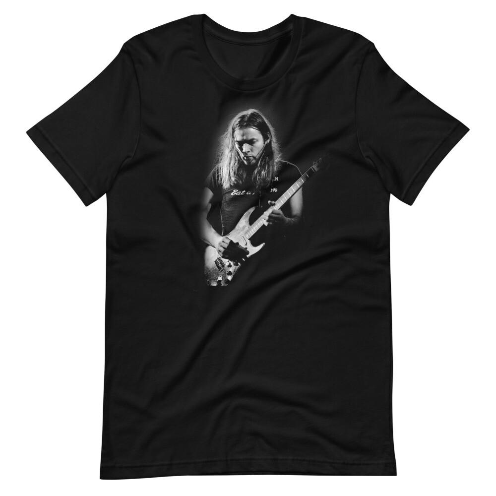 DAVID GILMOUR Pink Floyd Гитарист Гитарист Короткий рукав Унисекс Футболка