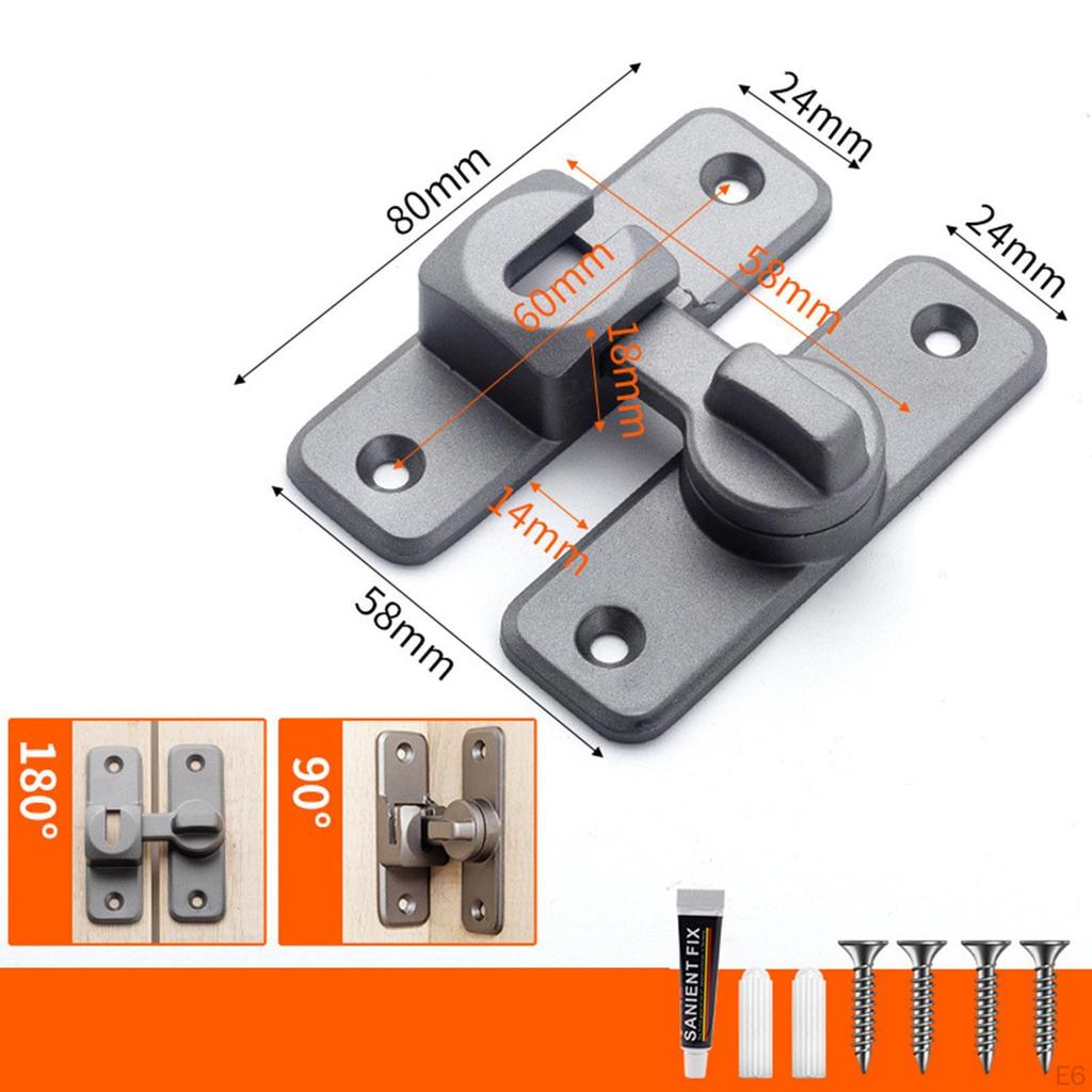 Замок для двери амбара защелка комната универсальная с винтами фурнитура шкаф для офиса гараж