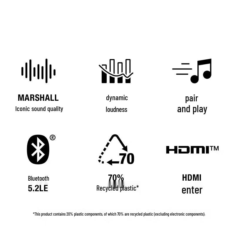 Marshall Woburn III Wireless Bluetooth Speaker