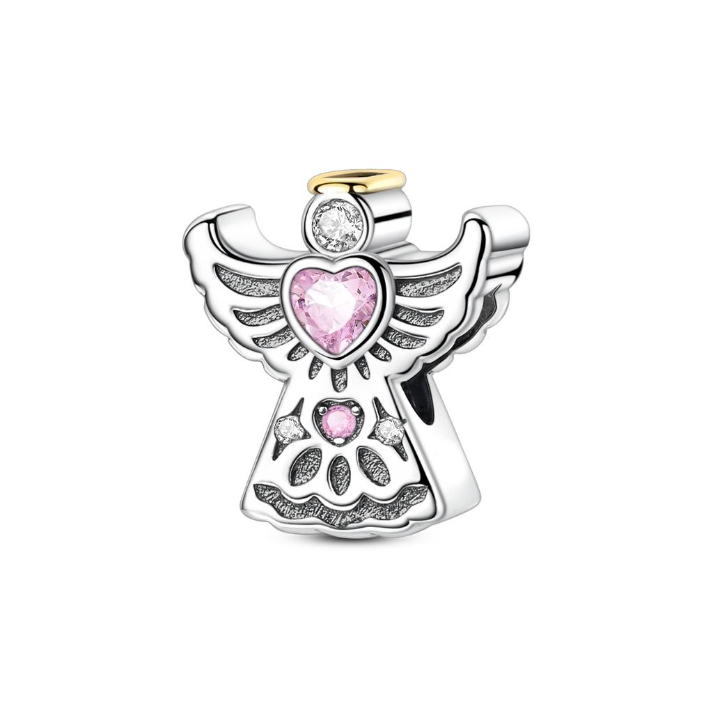 Copper Charms Beads Angel Devil'S Eye Fatima'S Hand Cross Charms Pendant Fit Original Bracelet Women Jewelry Gift