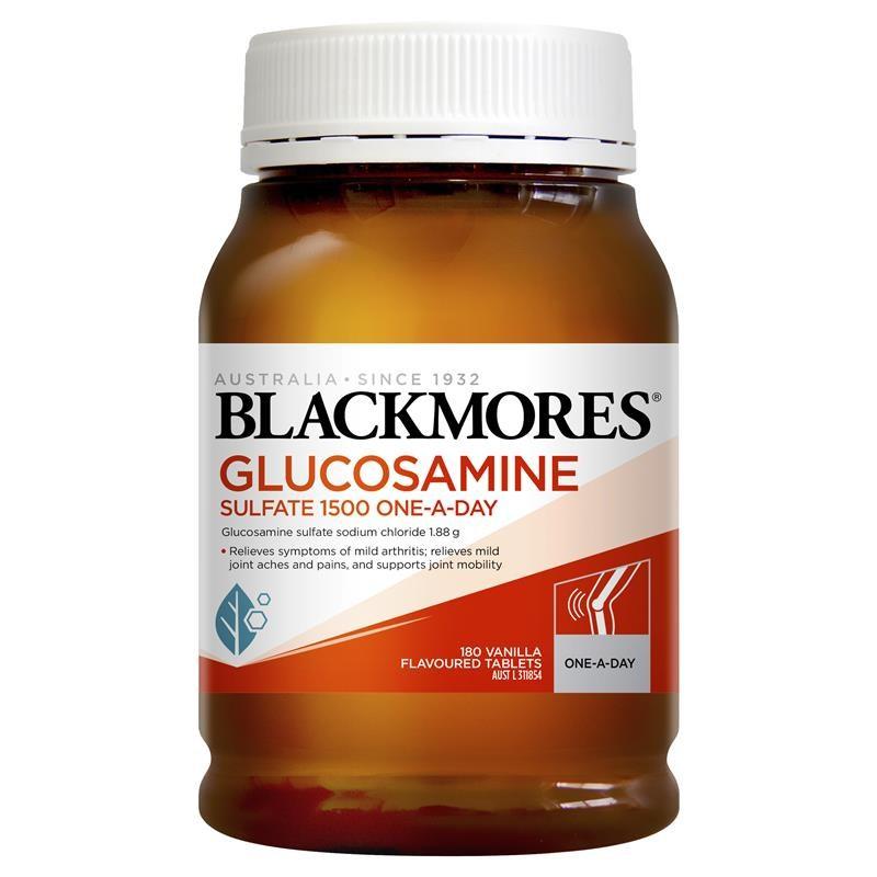 Blackmores Glucosamine 1500mg Once a Day, 180 Tablets, 2 Units, 180 Tablets, 2 Units