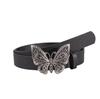 Korean Version of New Versatile Dress Retro Butterfly End Waist Ladies Diamond Belt