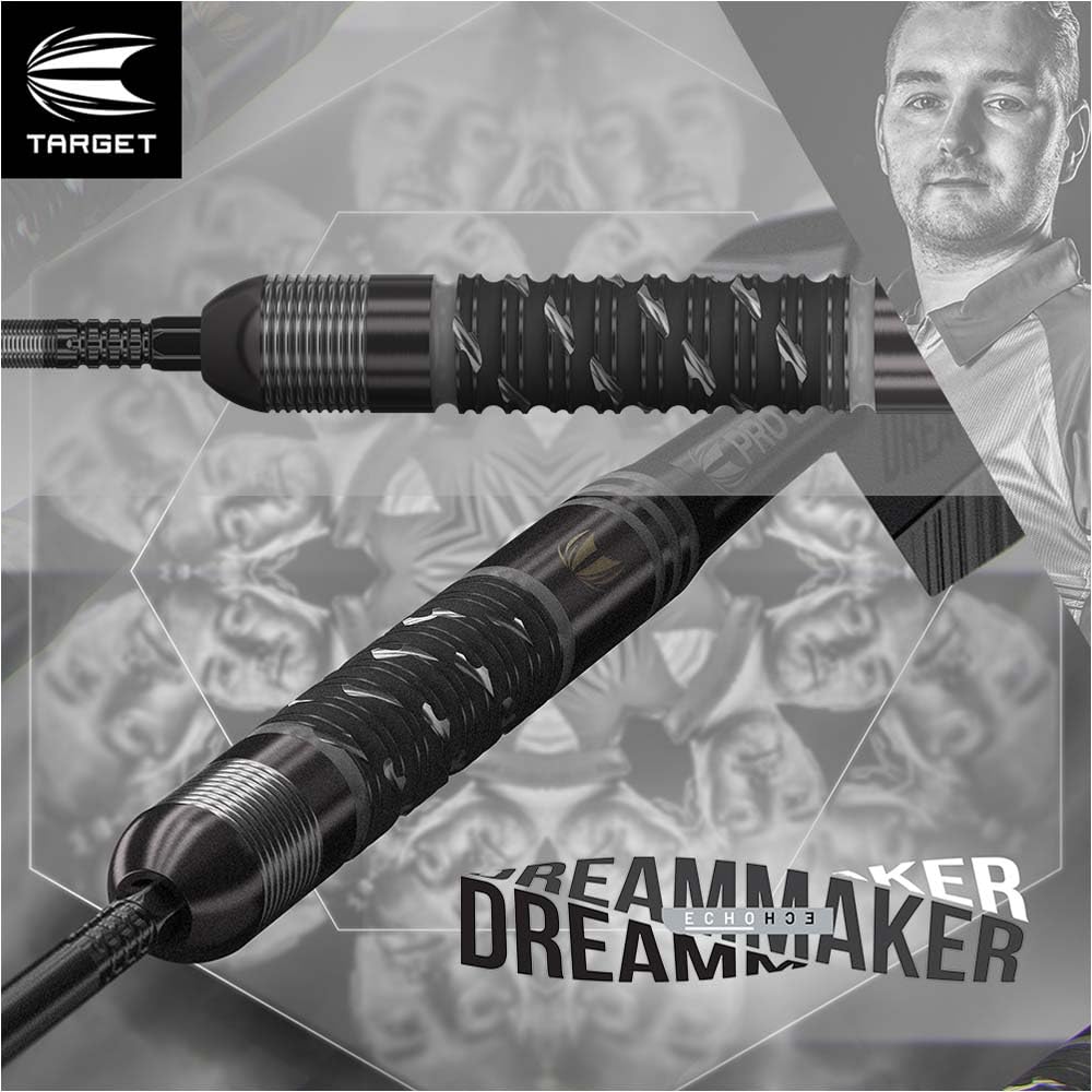 Target Target DIMITRI VAN DEN BERGH ECHO SWISS POINT STEEL 22g Dimitri Van Den Berg Player Model Darts Barrel Dart Set <190284>