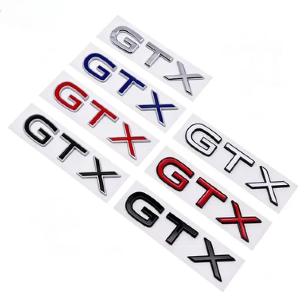 1Pc 3D ABS Car Rear Trunk Emblem Badge Sticker Tailgate Door Side Decal Auto Body Styling Logo Replacement Accessories