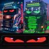 Colorful Car Devil Eyes Light Led Soft Screen DIY Car Windshield Dynamic LED Smart Phone App Control Flexible Matrix Screen
