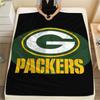 Steelers logo Printed Flannel Blanket, soft throw for bedroom sofa, washable, fan merchandise, great gift.