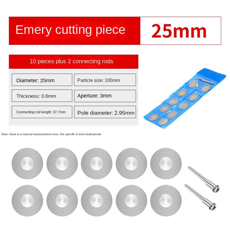 Cutting Dia. Small Diamond Cutting Wheel with Mandrel Cutoff Disc Blades Rotary Cutter Tool Kit for Ceramic Metal Stone Tile