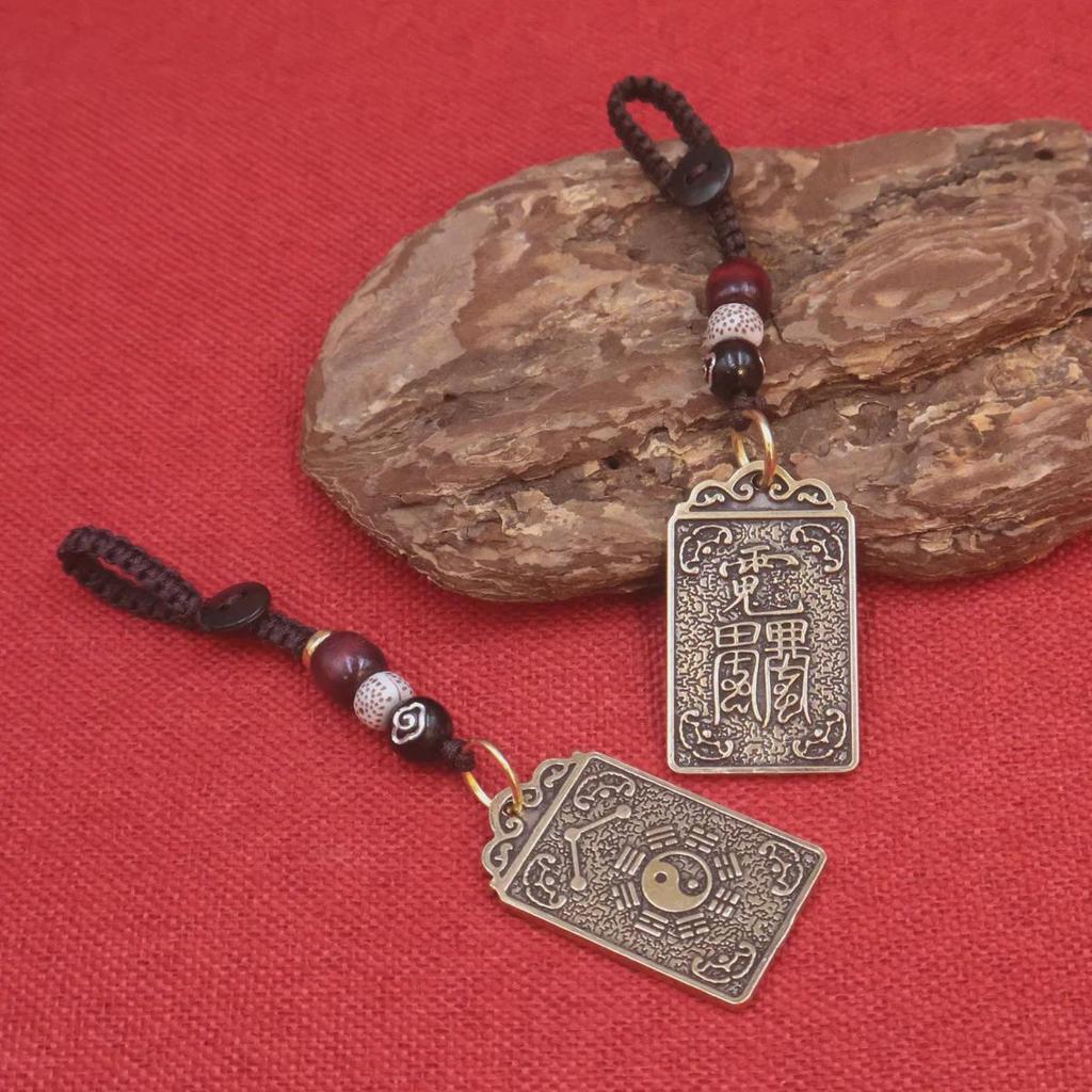 Brass Snake Keychain Pendant - 2025 Year of the Zodiac by Tai Sui