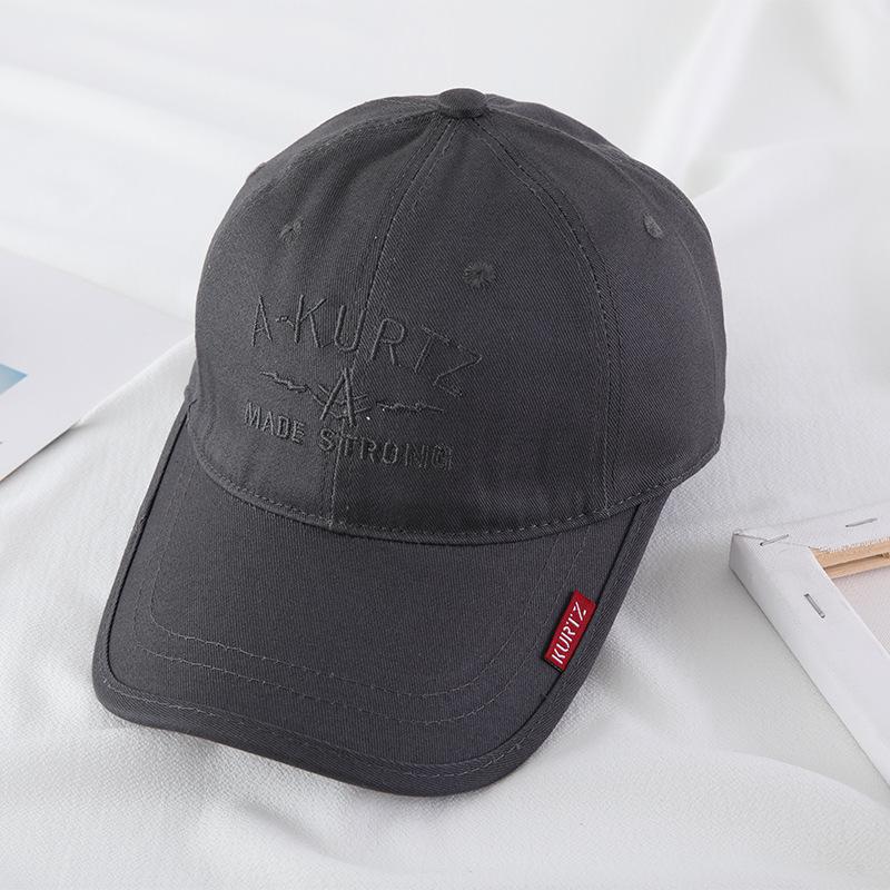 Hat men's and women's baseball cap men's spring and summer soft top cap trendy brand outdoor youth mountain climbing fishing sun hat